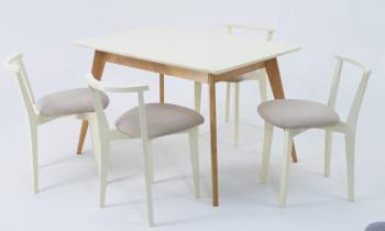 Натур/Слоновая Кость/Велюр Бежевый