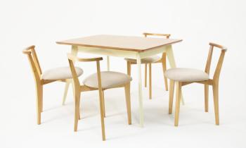 Слоновая Кость/Натур/Велюр Бежевый