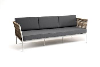 Диван 3-местный плетеный из роупа 4sis Касабланка