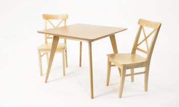 Стол ZiP-mebel Сканди М 90 со стульями Ингольф