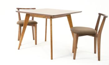 Орех/Велюр Коричневый