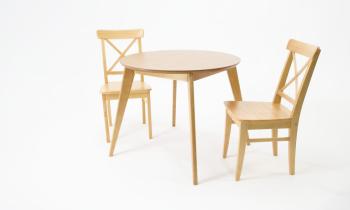 Стол ZiP-mebel Сканди К 100 со стульями Ингольф