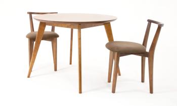 Натур/Велюр Коричневый