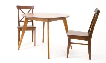 Стол ZiP-mebel Сканди К 90 со стульями Ингольф