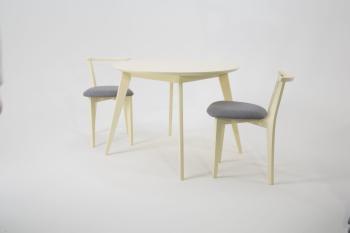 Слоновая Кость/Рогожка Серый