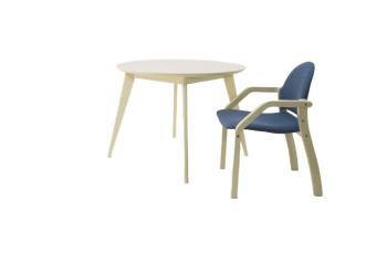 Слоновая Кость/Рогожка Синий