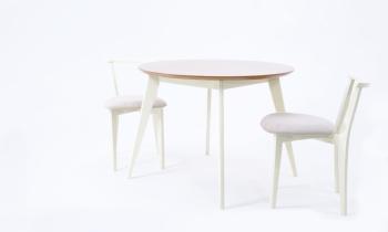 Слоновая Кость/Велюр Бежевый