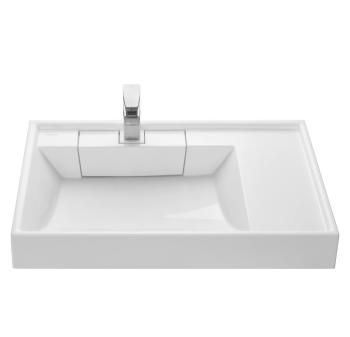 Тумба с раковиной Aquaton Лондри 20/Раковина Рейн 80