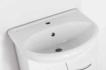 Тумба Style Line 12 под умывальник Уют 55 + Умывальник Уют 55