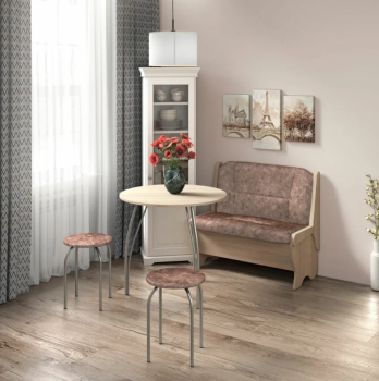 Дуб сонома/Велюр коньяк