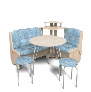 Ясень, Велюр лагуна, серебро