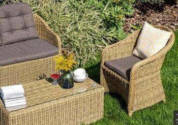 Лаунж-зона из искусственного ротанга 4sis Равенна