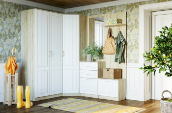 Прихожая Сильва Оливия комплектация 5 (НМ 040.60+НМ 014.11 ПР+НМ 040.45+НМ 040.49+НМ 040.47+НМ 040.59)