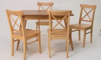 Стол ZiP-mebel Сканди 120 со стульями Ингольф