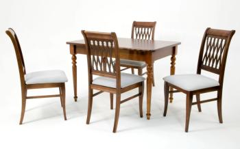 Обеденная группа ZiP-mebel Моцарт 120 со стульями Рич