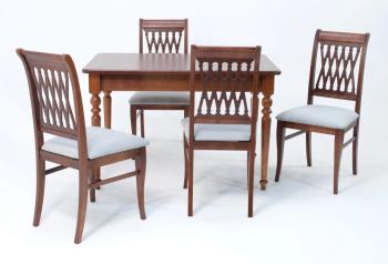 Обеденная группа ZiP-mebel Вивальди 120 со стульями Рич