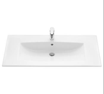 Тумба с раковиной Aquaton Сохо 100/Раковина Элина 100