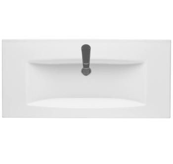 Тумба с раковиной Aquaton Сохо 100/Раковина Элина 100