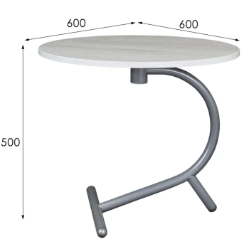 Стол журнальный Мебелик Дуэт 14