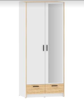 Дуб Крафт Золотой/Белый Фасадный