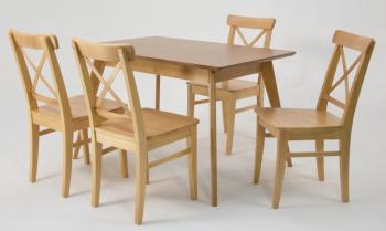 Стол ZiP-mebel Сканди 120 со стульями Ингольф