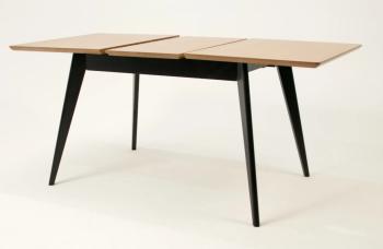 Стол Сканди 120 Чёрное Дерево/Натур (У)