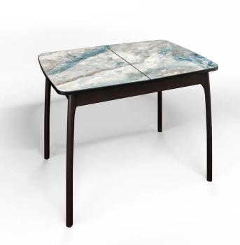 Кухонный набор Betel Угловой диван Валенсия (МД-1200+МУ-500+МД-1000)+ стол Флорида СМ-7 нога массив изогнутая+Стул Рим 2шт.)