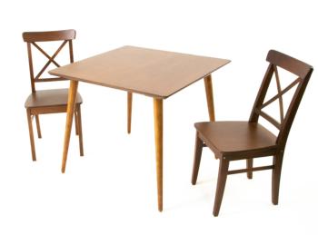 Стол ZiP-mebel Монте М 100 со стульями Ингольф