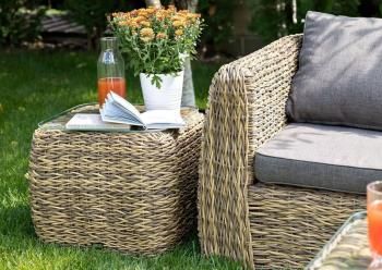 Лаунж-зона из искусственного ротанга (гиацинт) 4sis Кальяри