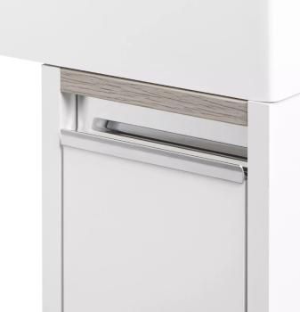 Тумба с раковиной Aquaton Лондри 20/Раковина Рейн 80