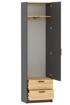 Прихожая Сильва Оттавия комплектация 1 (НМ 014.64+НМ 014.66+НМ 011.04+НМ 040.01-01)