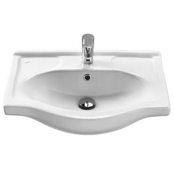 Тумба с раковиной Aquaton ФИДЖИ 60/Раковина Селигер-60