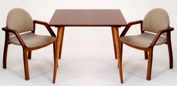 Стол ZiP-mebel Монте М 100 со стульями Джуно