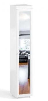 Шкаф 1 дв (410) с Большой зеркальной дверью Катрин-К МН-29 Монако