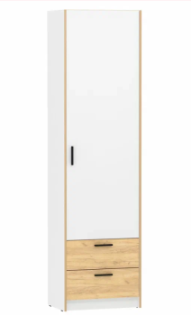 Белый Фасадный/Дуб Крафт Золотой