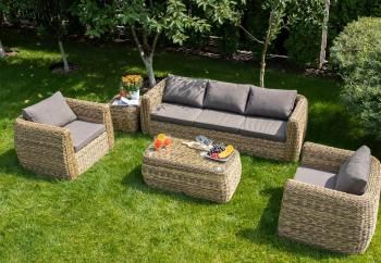 Кресло из искусственного ротанга (гиацинт) 4sis Кальяри