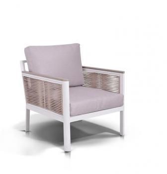 Кресло плетеное из роупа садовое 4sis