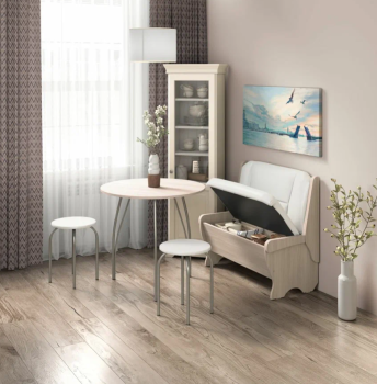 Кухонный набор Betel Скамья Лотос 950+Стол Лотос+Табурет Лотос