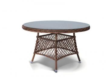 Плетеный круглый стол из искусственного ротанга 4sis Эспрессо (диаметр 150 см.)