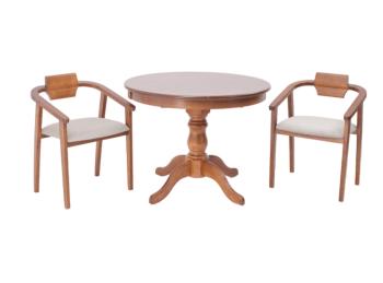 Обеденная группа ZiP-mebel Брамс К 100 со стульями Челси