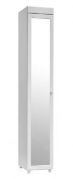 Шкаф 1 дв (410) с Большой зеркальной дверью Катрин-К МН-29 Монако