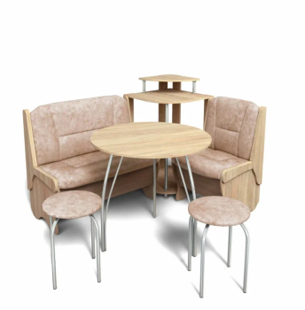 Дуб сонома, Велюр латте, серебро