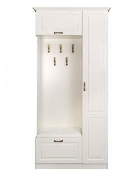 Шкаф многоцелевого назначения Mobi Ливерпуль 13.21 + карниз 1000 + Зеркало 03.242