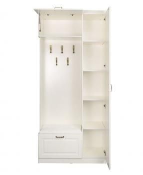 Шкаф многоцелевого назначения Mobi Ливерпуль 13.21 + карниз 1000 + Зеркало 03.242