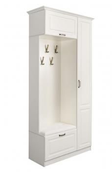 Шкаф многоцелевого назначения Mobi Ливерпуль 13.21 + карниз 1000 + Зеркало 03.242