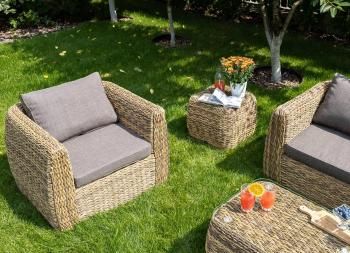 Кресло из искусственного ротанга (гиацинт) 4sis Кальяри