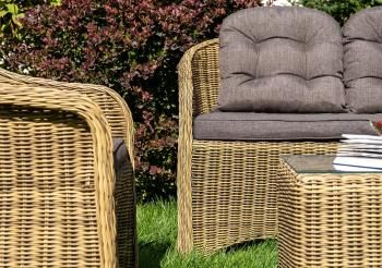 Лаунж-зона из искусственного ротанга 4sis Равенна