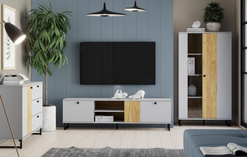 Гостиная Сильва Бруно комплектация 1 (НМ 014.34+НМ 014.46+НМ 014.56)