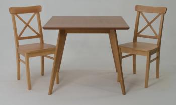 Стол ZiP-mebel Сканди М 90 со стульями Ингольф