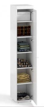 Шкаф 1 дв (410) с Большой зеркальной дверью Катрин-К МН-29 Монако